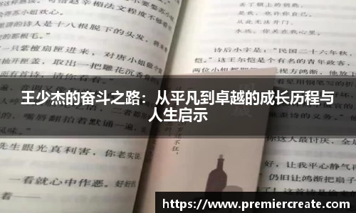 王少杰的奋斗之路：从平凡到卓越的成长历程与人生启示