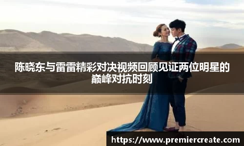 陈晓东与雷雷精彩对决视频回顾见证两位明星的巅峰对抗时刻