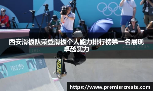 西安滑板队荣登滑板个人能力排行榜第一名展现卓越实力
